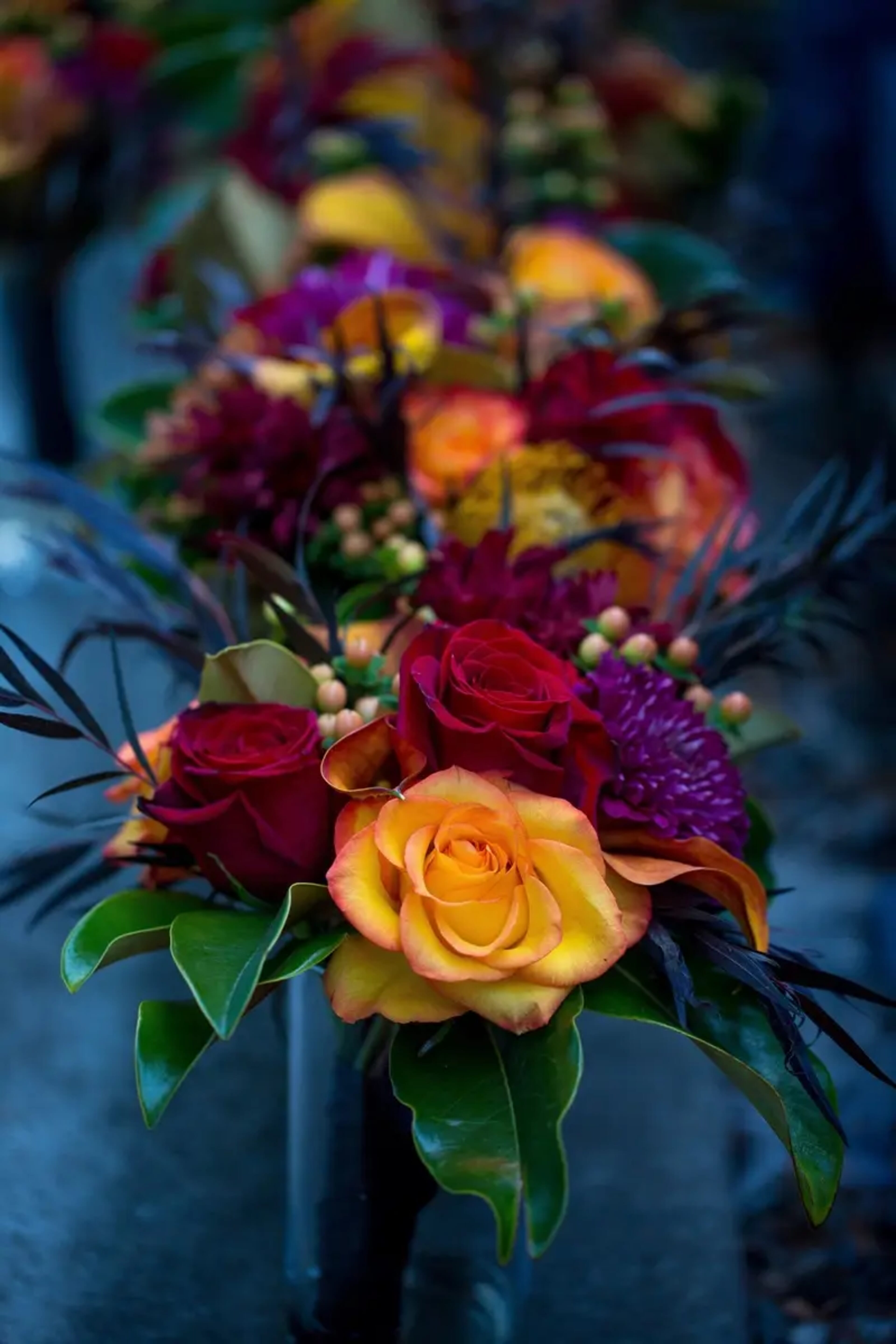 Amy & Santiago wedding flowers by Frangipani Florist, photo 1 of 13