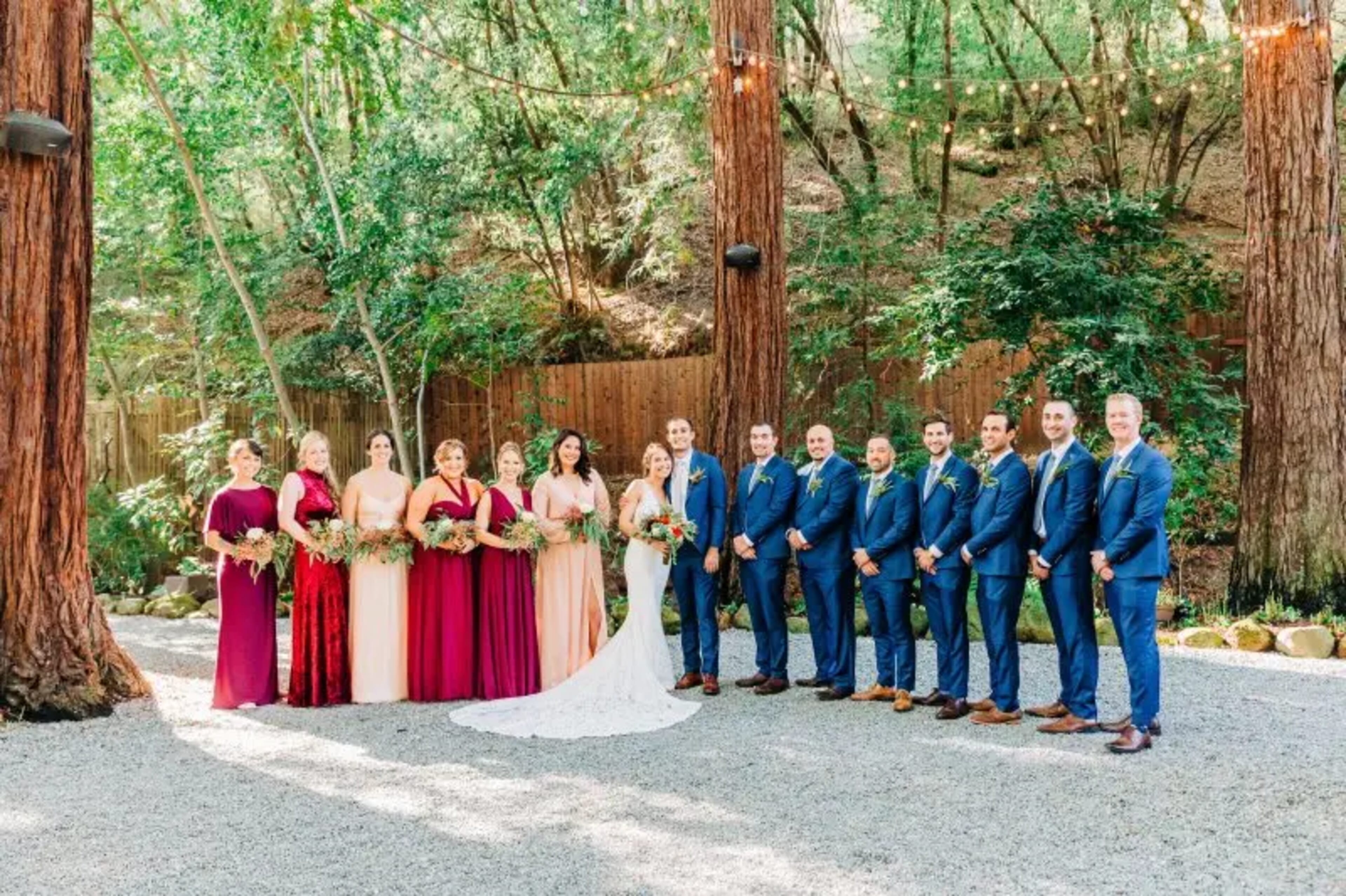 Emily & Romair wedding flowers by Frangipani Florist, photo 8 of 12