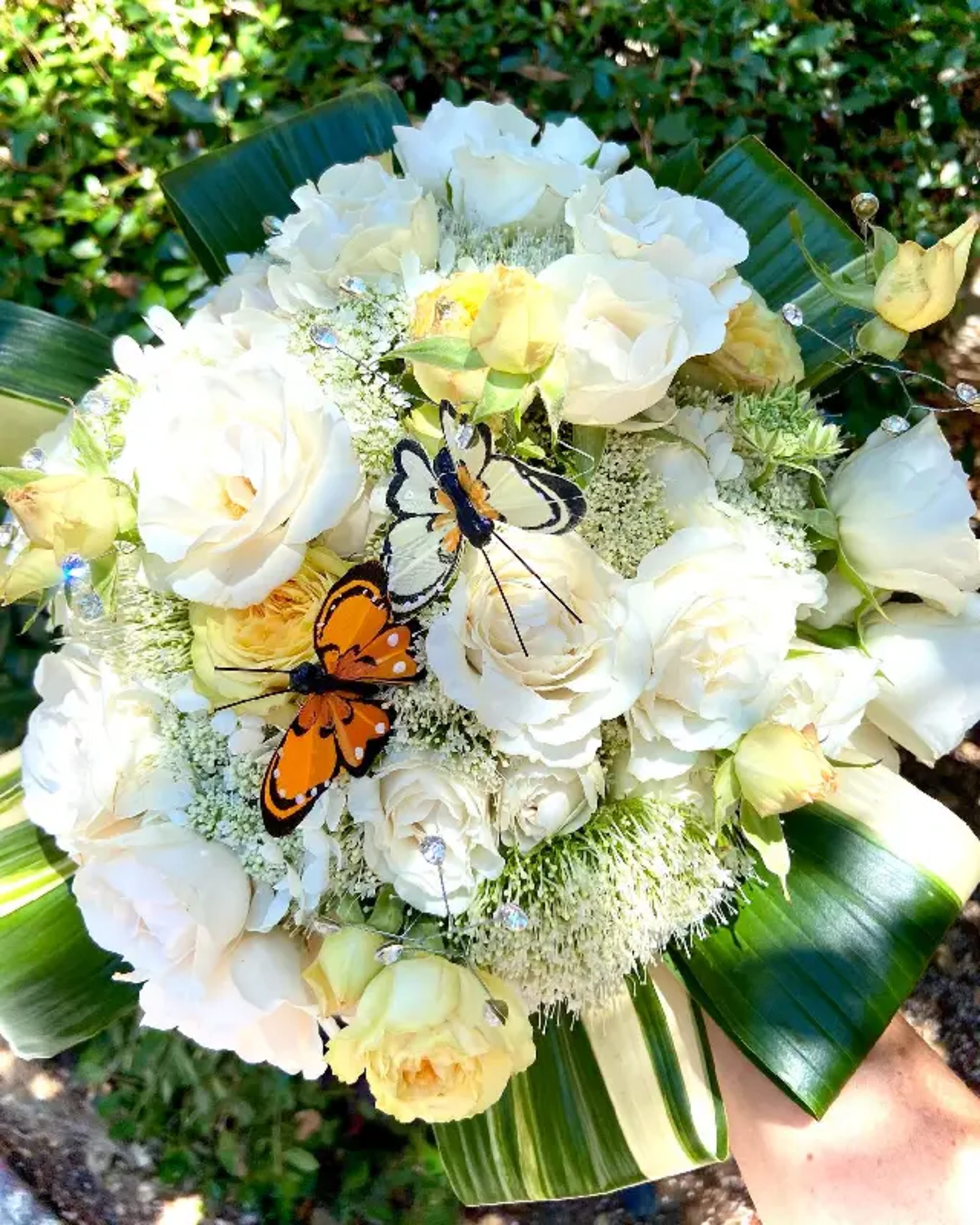 Sweet Quinceañera — floral design by Mara Frangipani of Frangipani Florist in Marin County, CA